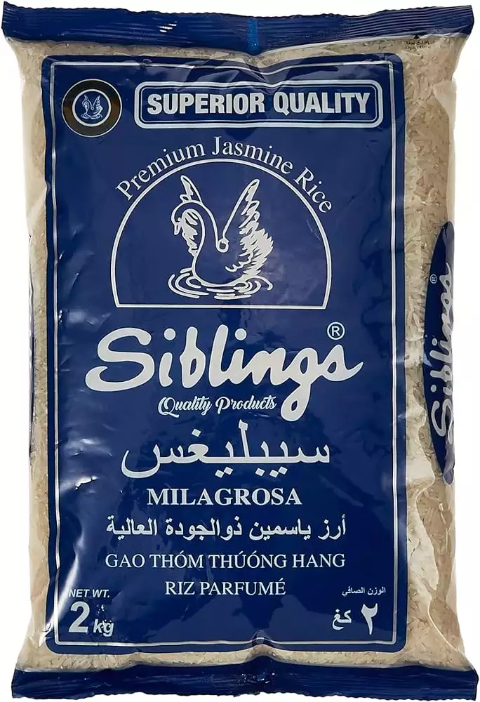 SIBLINGS PREMIUM JASMINE RICE 2KG